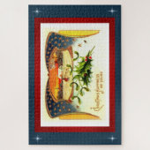 WOI Patriottische Kerstpuzzel Legpuzzel (Verticaal)