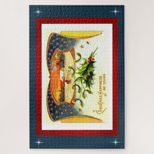  WOI Patriottische Kerstpuzzel Legpuzzel (Verticaal)