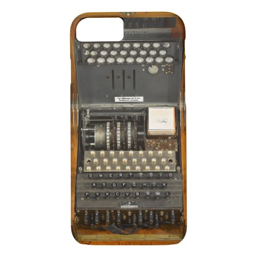  WOII Duitse Enigma Case-Mate iPhone Case (Achterkant)