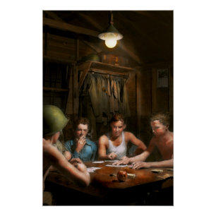WOII - Het kaartspel 1943 Perfect Poster
