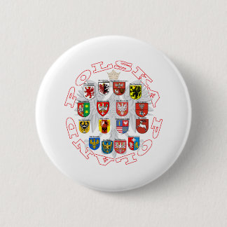 Wojewodztwa Polski Ronde Button 5,7 Cm