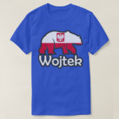 Wojtek het beer Pools Soldaat Beer T-shirt (Design voorkant)