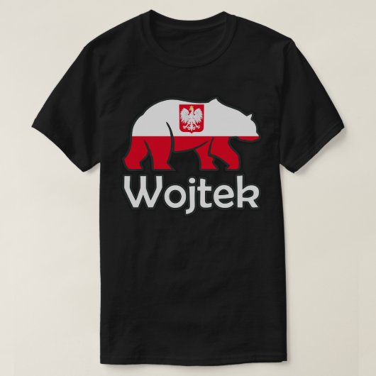Wojtek het soldaat beer t-shirt (Design voorkant)