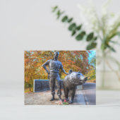 Wojtek The Soldier Beer Memorial Edinburgh Briefkaart (Staand voorkant)