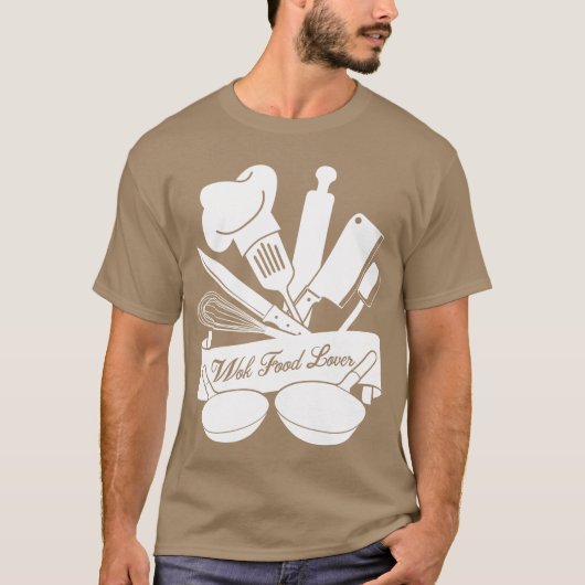 Wok Eten vriend T-shirt (Voorkant)