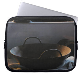 Wok in de wagen. laptop sleeve