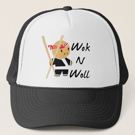 Wok n Woll Trucker Pet (Voorkant)