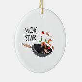 Wok Star Keramisch Ornament (Rechts)