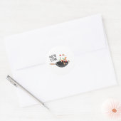 Wok Star Ronde Sticker (Envelop)