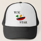 Wok Star Veggie Chef Trucker Pet (Voorkant)