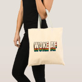 Woke AF Tote Bag (Voorkant (product))