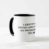 Woke Britse leger Mok (Voorkant links)