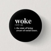 Woke Definition Ronde Button 3,2 Cm (Voorkant)