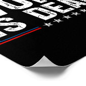 Woke is Dead Funny Slogan Funny Meme Quote voor SA Poster (Hoek)