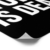 Woke Is Dead Poster (Hoek)
