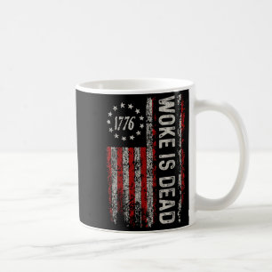 Woke Is Dood Grappig Sarcastisch Slogan Koffiemok