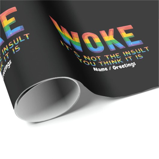 Woke Is Niet Het Schandaal Dat Je Denkt Cadeaupapier (Rol Hoek)