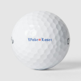 Woke = Loser Golfballen