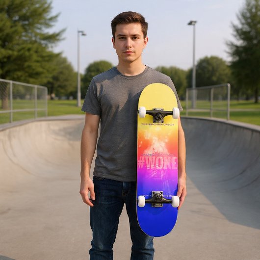 #WOKE PERSOONLIJK SKATEBOARD