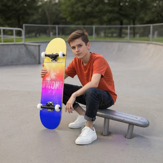 #WOKE PERSOONLIJK SKATEBOARD