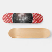 #WOKE Rojo Skateboard (Horizontaal)