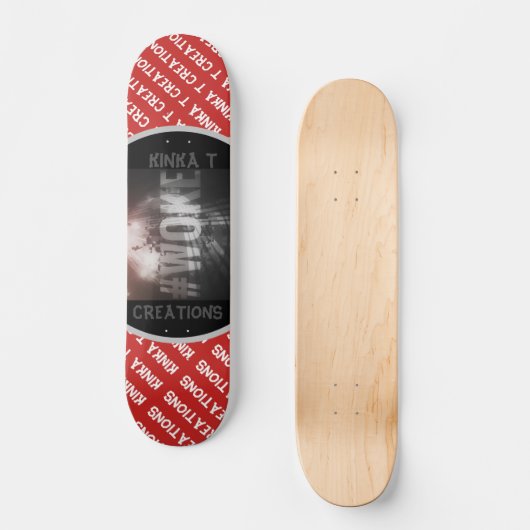 #WOKE Rojo Skateboard (Voorkant)