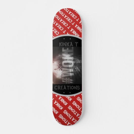 #WOKE Rojo Skateboard (Voorkant)