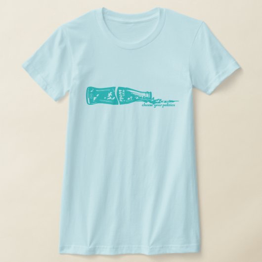 Woke Soda Bottle Series: Mint Blue T-shirt (Laagn)