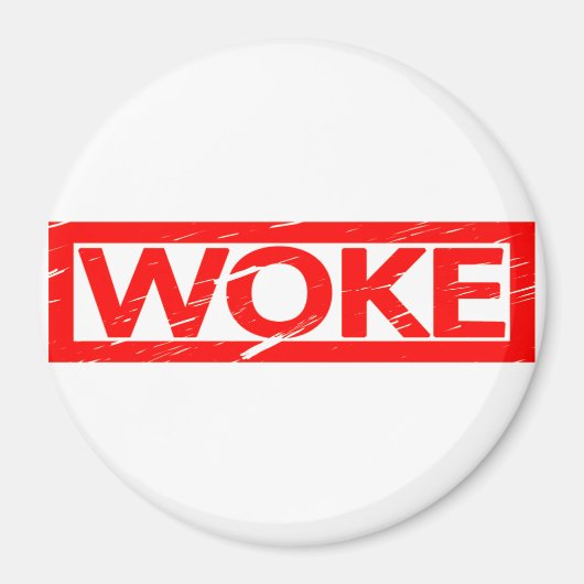 Woke Stamp Magneet (Voorkant)