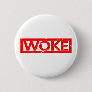 Woke Stamp Ronde Button 5,7 Cm