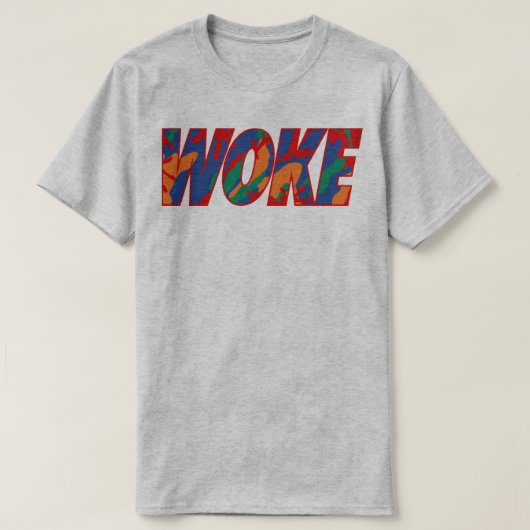 WOKE T-SHIRT (Design voorkant)