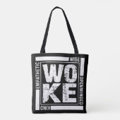 Woke Tote Bag (Achterkant)