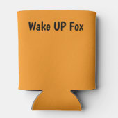 Woke UP Fox Coozie (Achterkant)