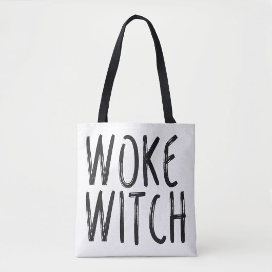 Woke Witch Tote Bag (Voorkant)