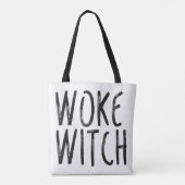 Woke Witch Tote Bag (Achterkant)
