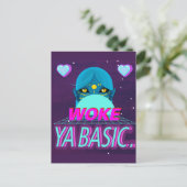 Woke ya basis briefkaart (Staand voorkant)