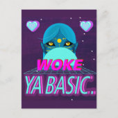 Woke ya basis briefkaart (Voorkant)