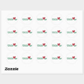 WokeAF-Sticker Ronde Sticker (Vel)