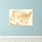 Wol Canvas Afdruk (Insitu (Houten vloer))