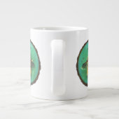 Wol Carder Bee Grote Koffiekop (Achterkant)