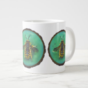 Wol Carder Bee Grote Koffiekop