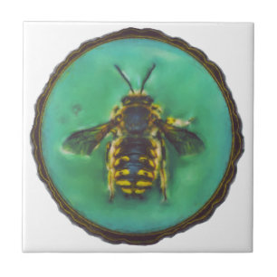 Wol Carder Bee Tegeltje