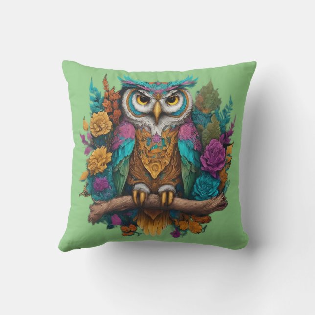 Wol is een natuurlijke isolator, dus wolkussen kussen (Achterkant)