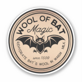 Wol met label bat Potion