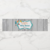 Wol Opgewonden Visten Baby showers flesetiketten Waterfles Etiket (Enkel label)