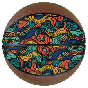 Wol Topped paisley Basketbal