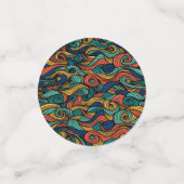 Wol Topped paisley Confetti (Kleine voorkant)