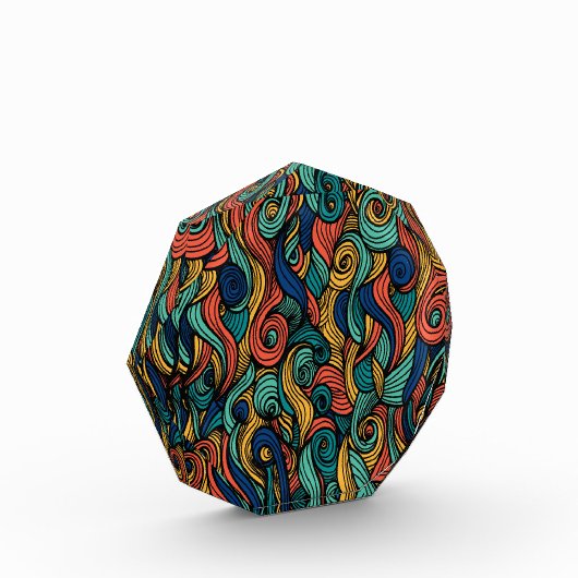 Wol Topped paisley Fotoblokken (Links)