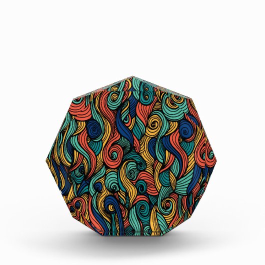 Wol Topped paisley Fotoblokken (Voorkant)