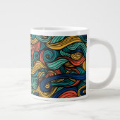 Wol Topped paisley Grote Koffiekop (Rechts)